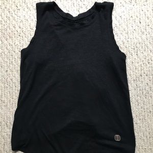 Balance Collection Black Open Back Top